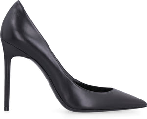 Anja leather pointy-toe pumps-1